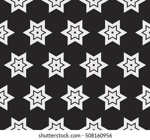 seamless vector pattern. floral ornament. interior decoration, wallpaper, presentation, fashion design. black and white color