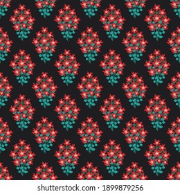 Seamless vector pattern with flowers. Beautiful floral ornament. Stylish design for textiles, wallpaper, fabrics, covers, wrapping paper.