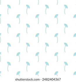 Seamless vector pattern with flowers. Perfect for printing on both fabric and paper