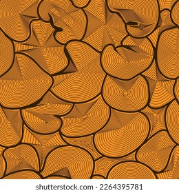 seamless vector pattern in the form of a transverse wood structure for prints on wallpapers, walls, tables, floors and for decorating interiors of rooms and scenes