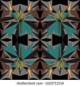 Seamless vector pattern geometric background. Abstract pattern graphic