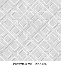 Seamless vector pattern. Geometric background. Ornamental design texture.