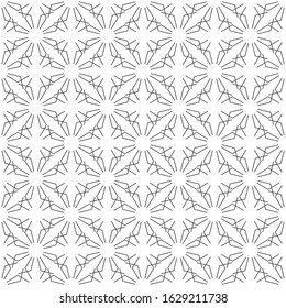 Seamless vector pattern. Geometric background. Ornamental design texture.