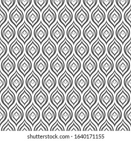 Seamless vector pattern. Geometric background. Ornamental design texture.