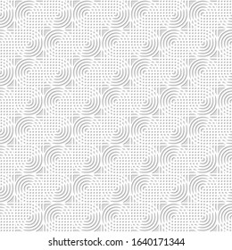 Seamless vector pattern. Geometric background. Ornamental design texture.