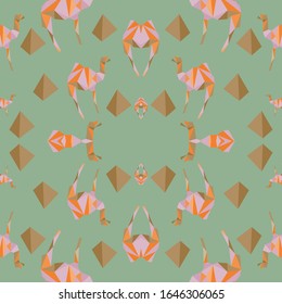 Seamless vector pattern geometric background. Abstract pattern graphic