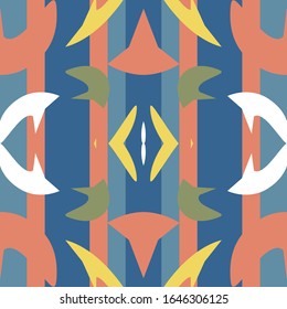 Seamless vector pattern geometric background. Abstract pattern graphic