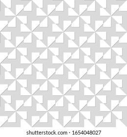 Seamless vector pattern. Geometric background. Ornamental design texture.