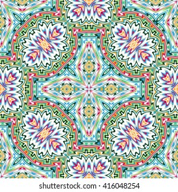 Seamless  vector pattern. Geometric background, vector illustration Vector seamless pattern tribal ethnic ornament, abstract geometric background illustration