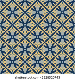 seamless vector pattern geometric organic shapes and forms textile fabric or ceramic tiles background