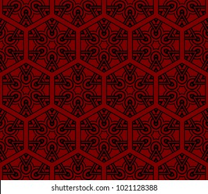 seamless vector pattern. geometric ornament. interior decoration, wallpaper, presentation, fashion design.