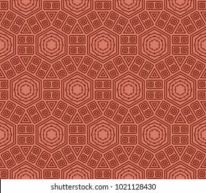 seamless vector pattern. geometric ornament. interior decoration, wallpaper, presentation, fashion design.