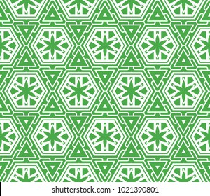 seamless vector pattern. geometric ornament. interior decoration, wallpaper, presentation, fashion design.