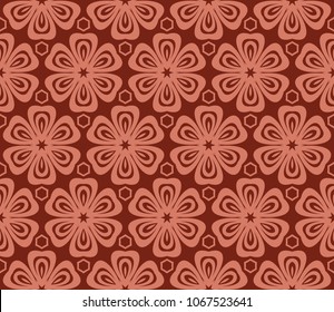 Seamless vector pattern. Geometric ornament. For Interior decoration, wallpaper, presentation, fashion design