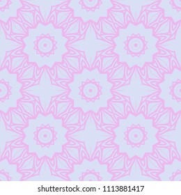 Seamless vector pattern. Geometric ornament. For Interior decoration, wallpaper, presentation, fashion ornament design