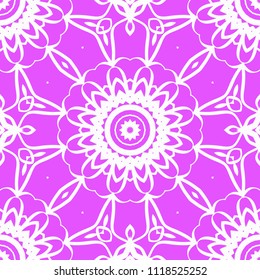 Seamless vector pattern. Geometric ornament. For Interior decoration, wallpaper, presentation, fashion ornament design