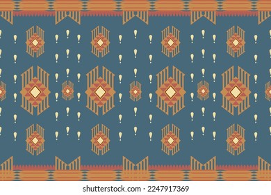 Seamless vector pattern with geometric ornament in ethnic motifs. Background for printing on paper, wallpaper, covers, textiles, fabrics, for decoration