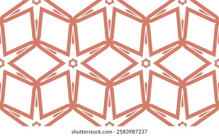Seamless vector pattern. Geometric ornament. For Interior decoration, wallpaper, presentation, fashion design
