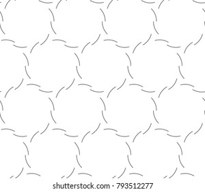 Seamless vector pattern in geometric ornament style