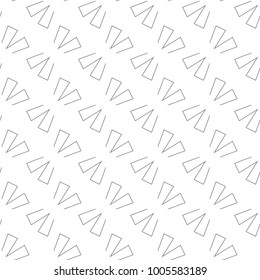 Seamless vector pattern in geometric ornamental style