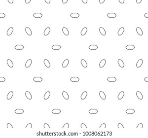 Seamless vector pattern in geometric ornamental style
