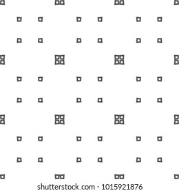 Seamless vector pattern in geometric ornamental style