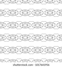 Seamless vector pattern in geometric ornamental style Seamless vector pattern in geometric ornamental style
