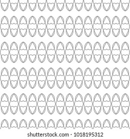 Seamless vector pattern in geometric ornamental style