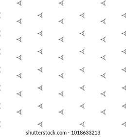 Seamless vector pattern in geometric ornamental style
