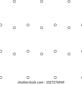 Seamless vector pattern in geometric ornamental style