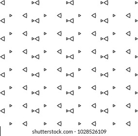 Seamless vector pattern in geometric ornamental style