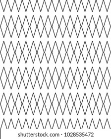 Seamless vector pattern in geometric ornamental style