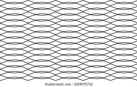 Seamless vector pattern in geometric ornamental style