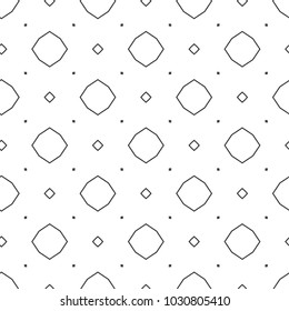 Seamless vector pattern in geometric ornamental style