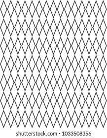 Seamless vector pattern in geometric ornamental style