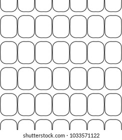 Seamless vector pattern in geometric ornamental style