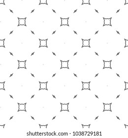 Seamless vector pattern in geometric ornamental style