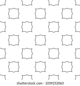 Seamless vector pattern in geometric ornamental style