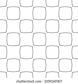 Seamless vector pattern in geometric ornamental style