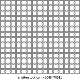 Seamless vector pattern in geometric ornamental style