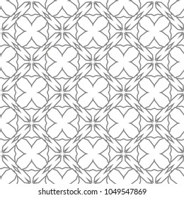 Seamless vector pattern in geometric ornamental style Seamless vector pattern in geometric ornamental style