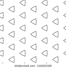 Seamless vector pattern in geometric ornamental style