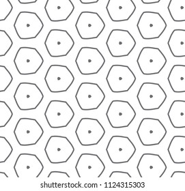 Seamless vector pattern in geometric ornamental style Seamless vector pattern in geometric ornamental style