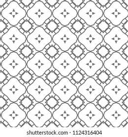 Seamless vector pattern in geometric ornamental style Seamless vector pattern in geometric ornamental style