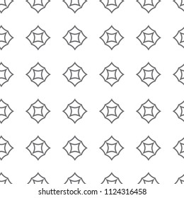 Seamless vector pattern in geometric ornamental style