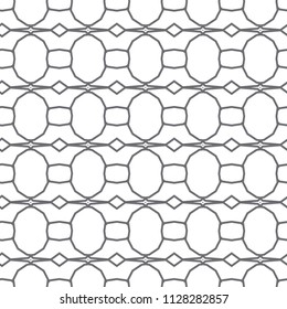 Seamless vector pattern in geometric ornamental style Seamless vector pattern in geometric ornamental style