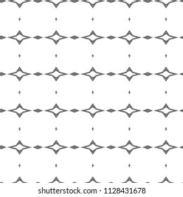 Seamless vector pattern in geometric ornamental style