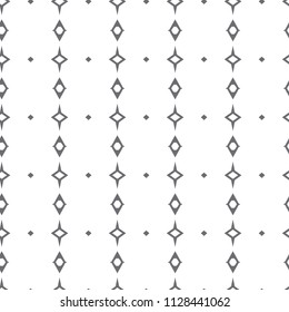 Seamless vector pattern in geometric ornamental style