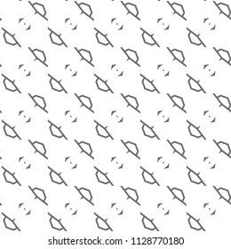 Seamless vector pattern in geometric ornamental style