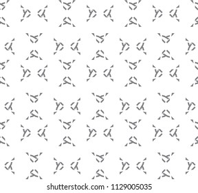 Seamless vector pattern in geometric ornamental style